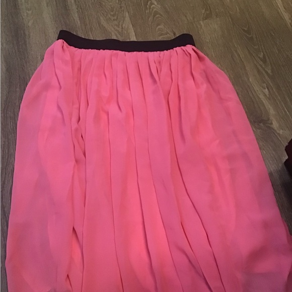 ASOS 14 plus size pink chiffon skirt - Picture 8 of 8